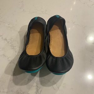 Tieks Black Ballet Flats 7